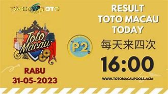 Live Toto Macau Jam 16.00 Hari Ini